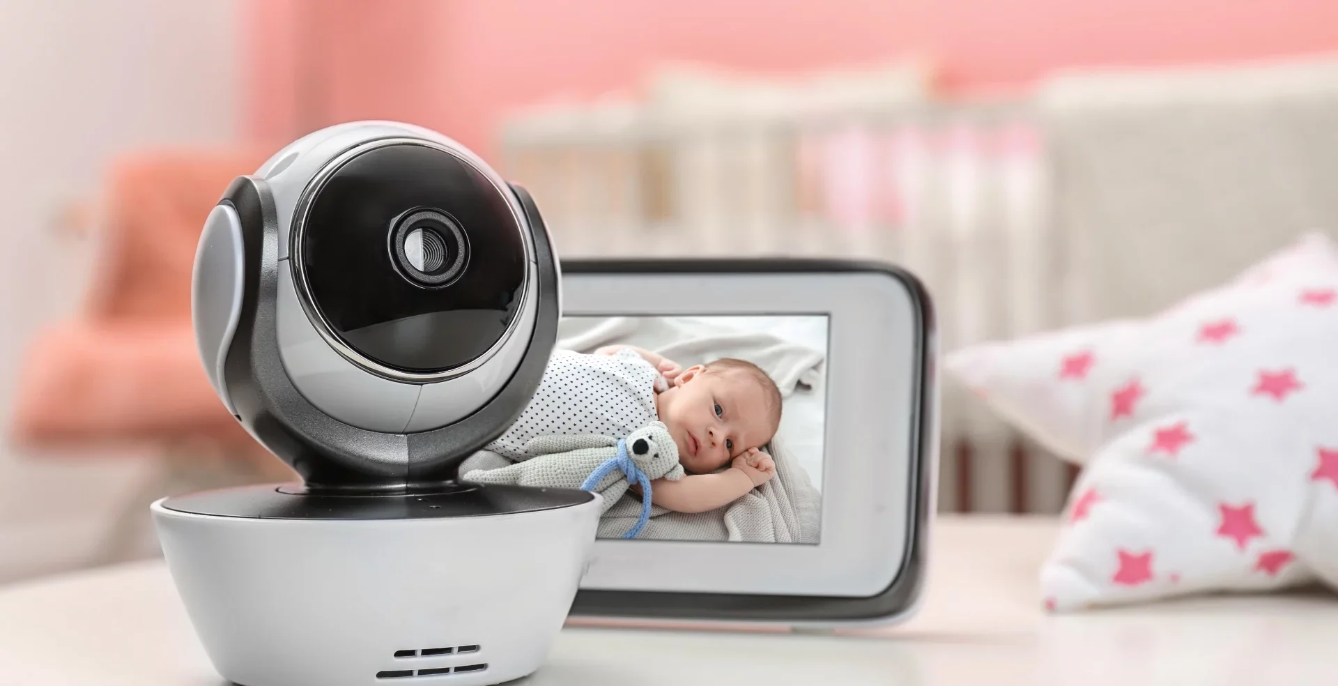Moniteur vidéo 1080P sans wifi pour bébé : Tranquillité d'esprit